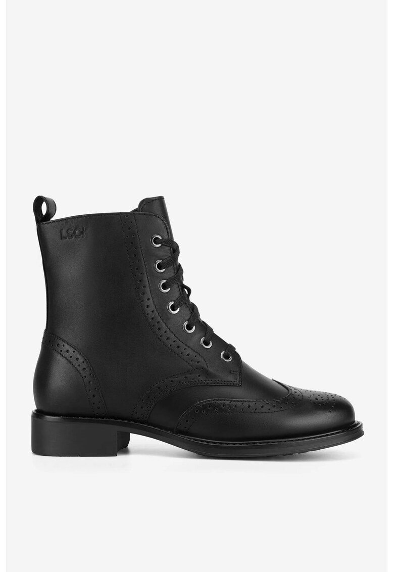 Ghete dama 5905588953739 - Piele naturala - Negru - Negru