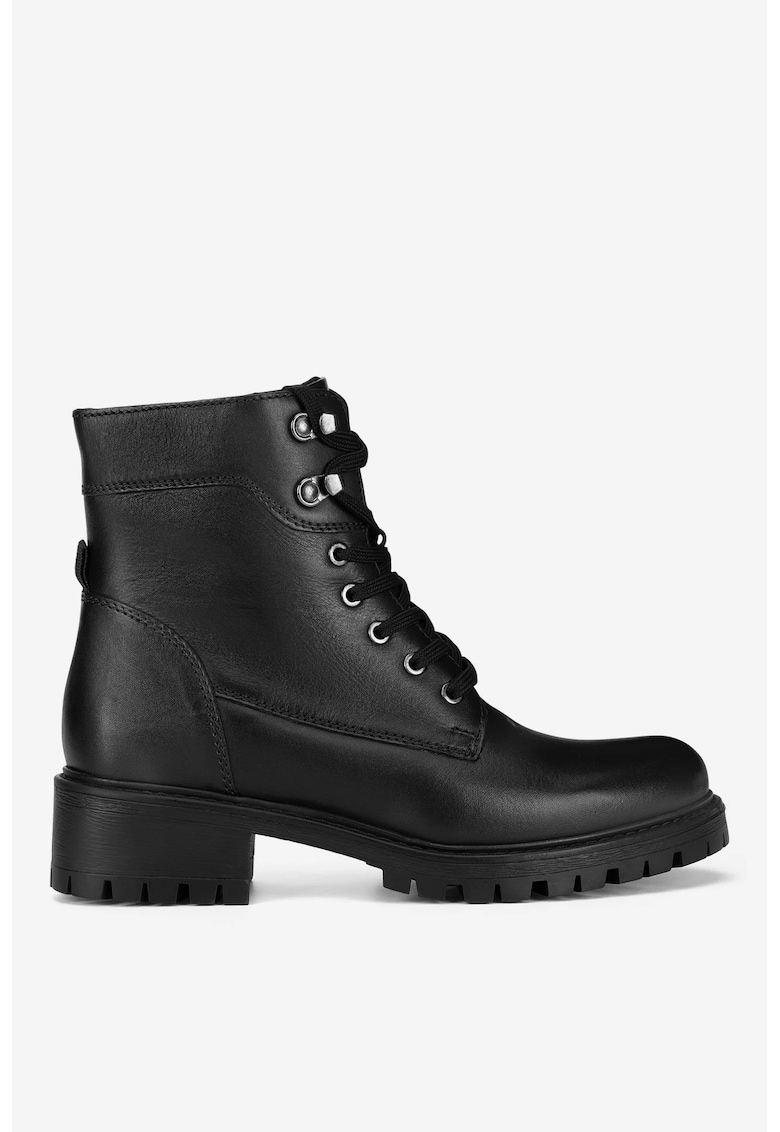 Ghete dama 5905588857976 - Piele naturala - Negru - Negru