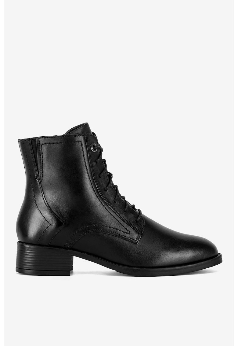 Ghete dama 5905588937036 - Piele naturala - Negru - Negru
