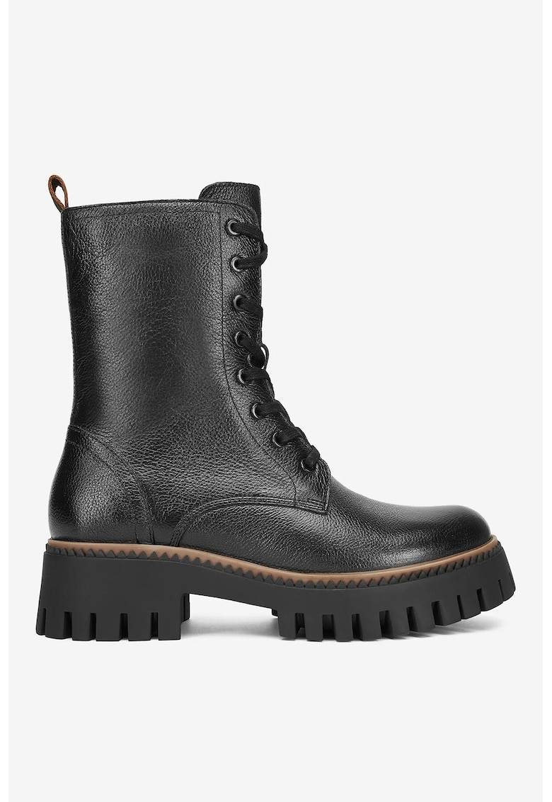 Ghete dama 5903419197116 - Piele nabuc - Negru - Negru