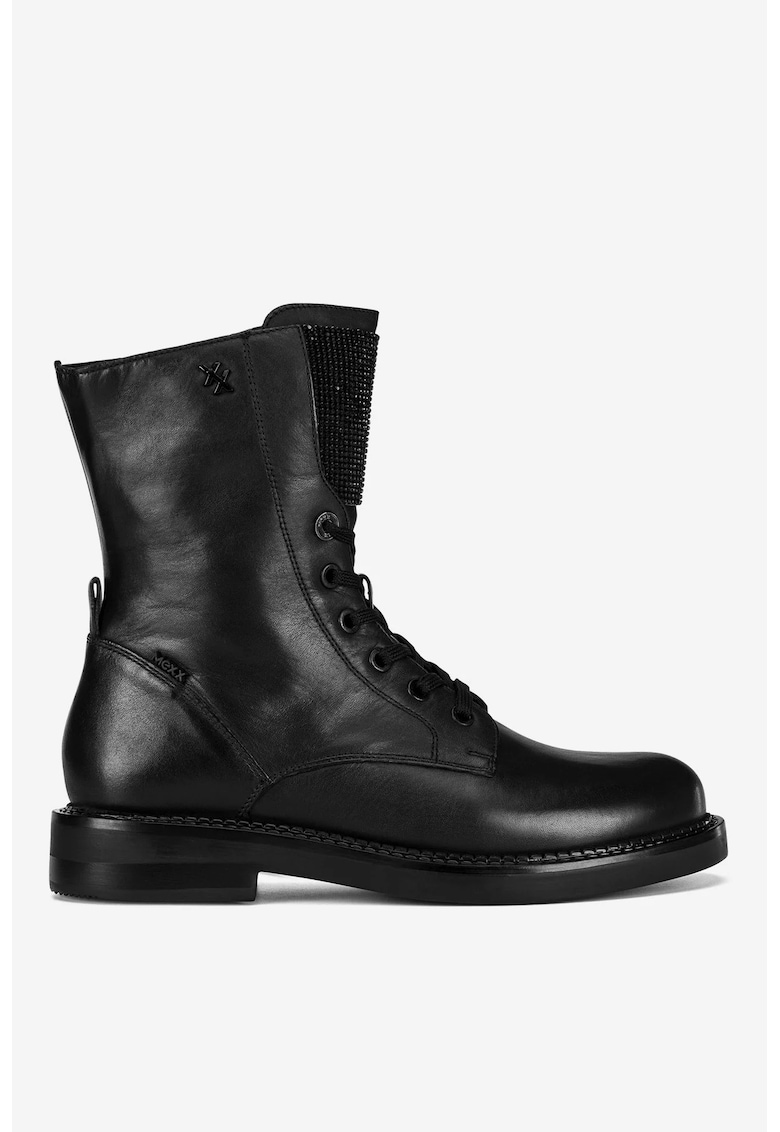Ghete dama 5905588997047 - Piele naturala - Negru - Negru