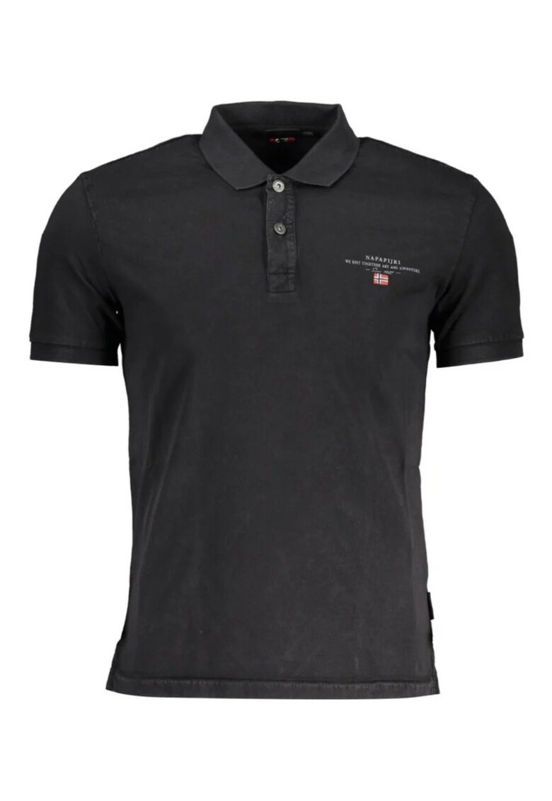 Tricou Polo barbati - Elbas NP0A4GB4 - Logo Brodat - Regular Fit -