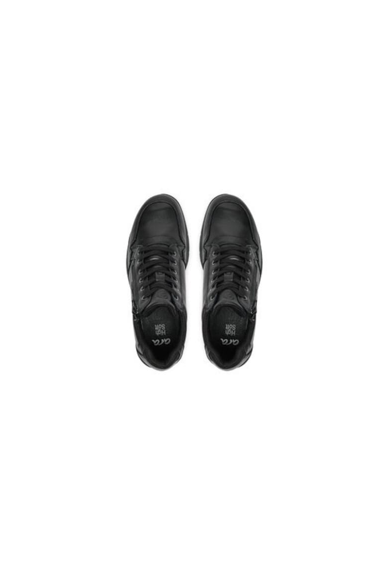 Ghete barbati  304398636 - Piele naturala - 41 EU - Negru