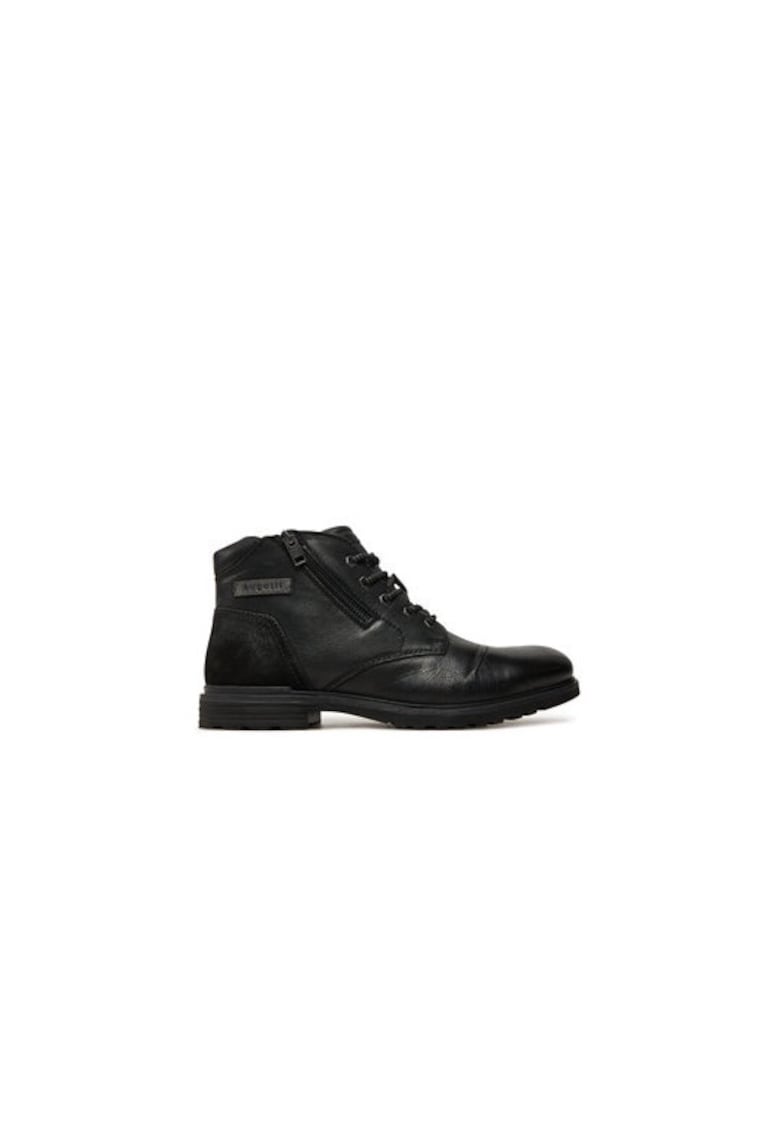 Ghete barbati 304133343 - Piele naturala - Negru - Negru