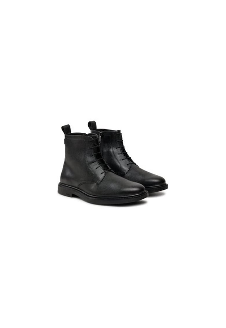 Ghete barbati 304261893 - Piele naturala - Negru - Negru