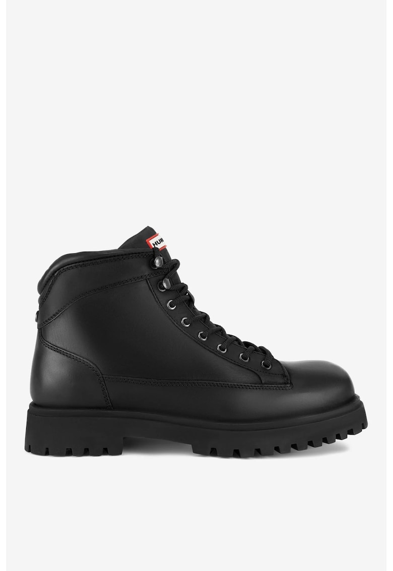 Ghete barbati 5903419653612 - Piele nabuc - Negru - Negru