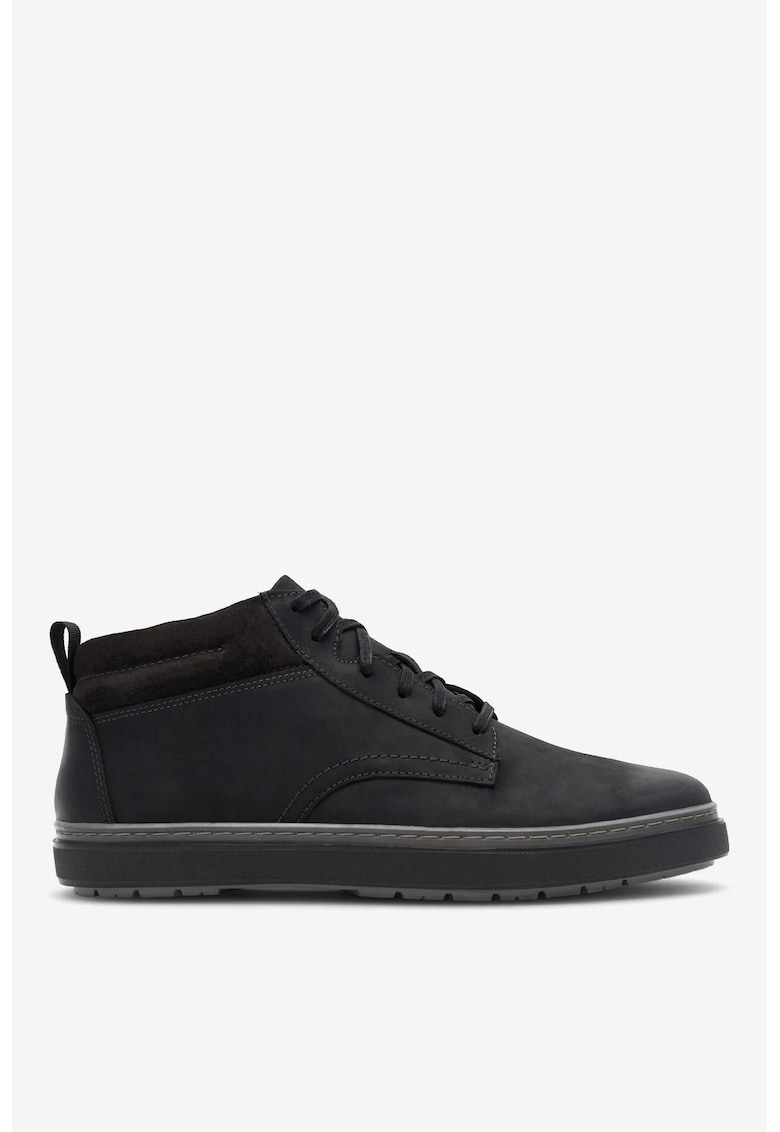 Ghete barbati 5905588734550 - Piele nabuc - Negru - Negru