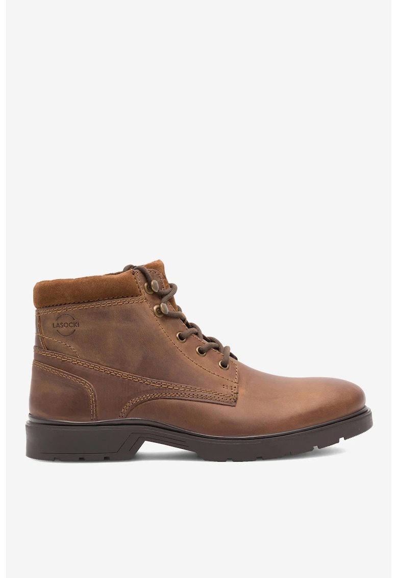 Ghete barbati 5905588055563 - Piele naturala - Maro - Maro