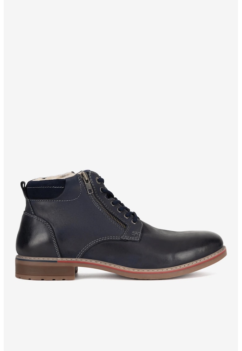 Ghete barbati 5905588782421 - Piele naturala - Albastru - Albastru