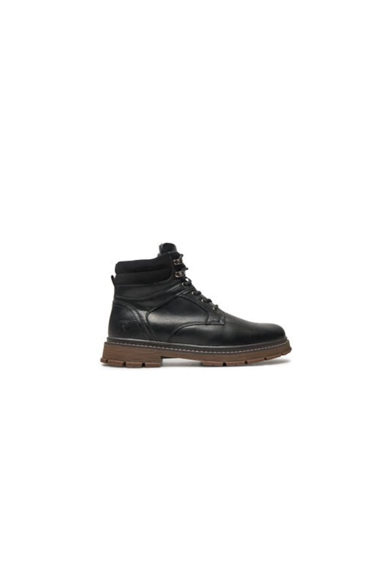Ghete barbati 304836411 - Piele ecologica - Negru - Negru