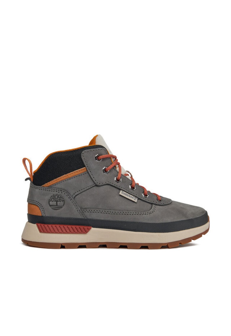 Pantofi barbati - piele naturala - gri - rezistenti - confortabili
