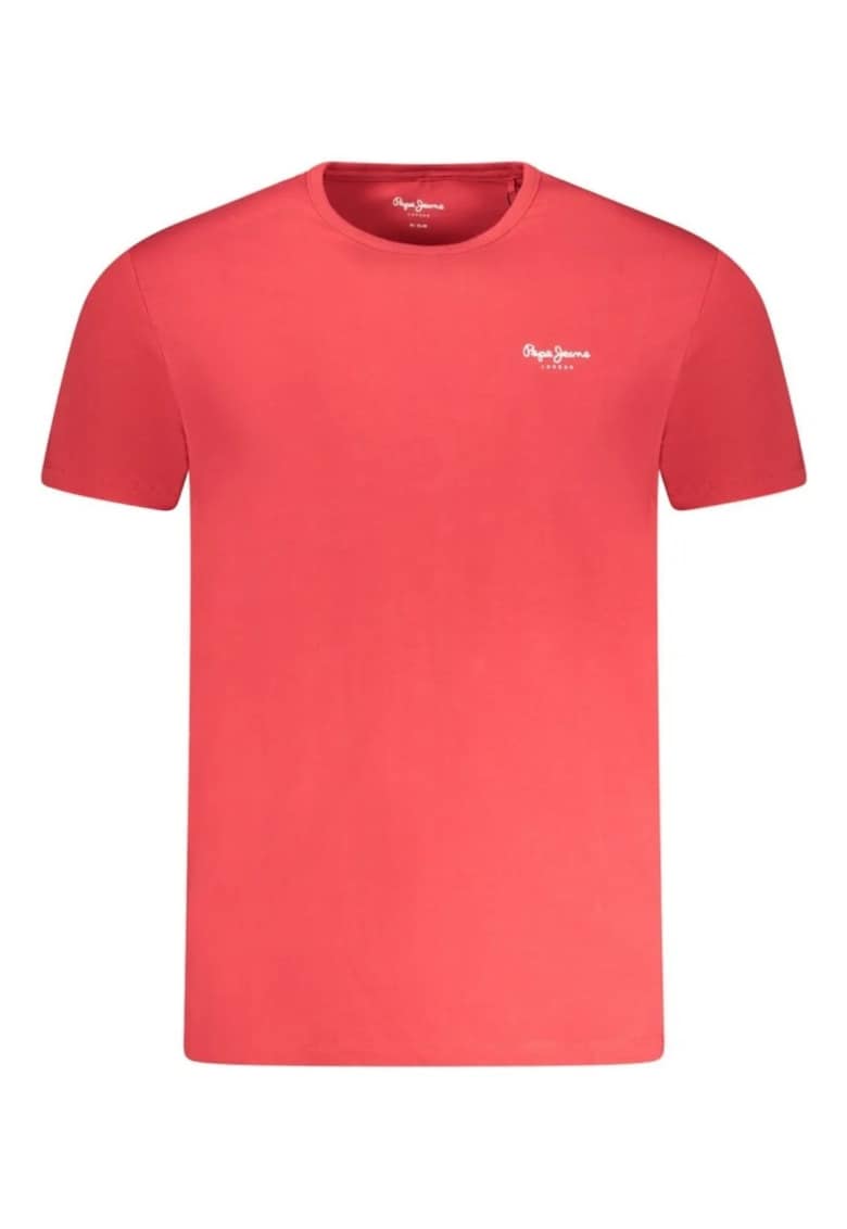 Tricou barbati - cu mini logo - Slim fit -