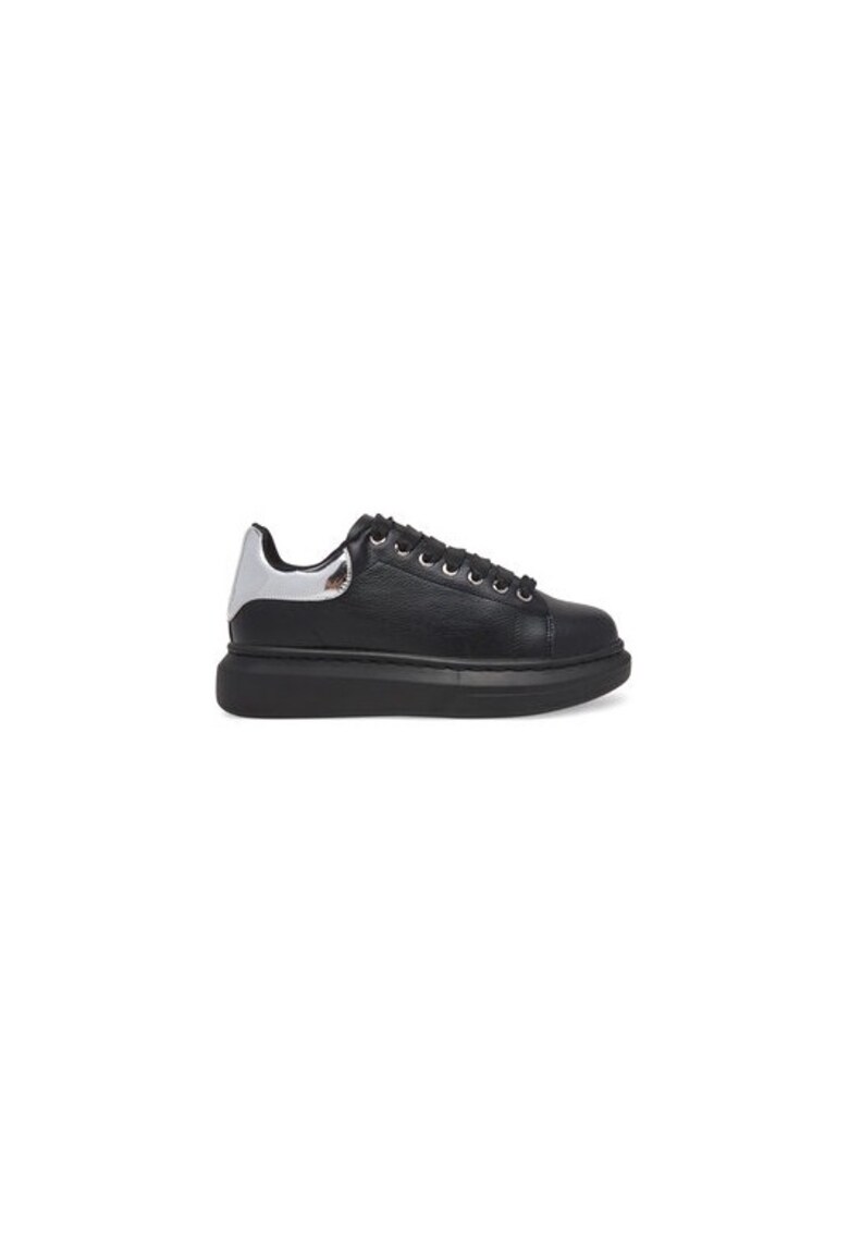 Pantofi sport dama 305062994 - Piele naturala - Negru - Negru