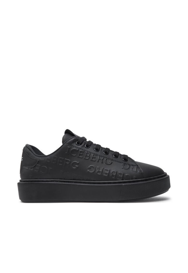 Pantofi sport dama 304450952 - Piele naturala - Negru - Negru