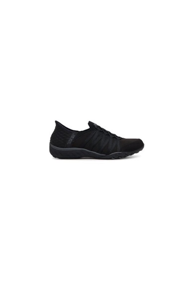 Pantofi sport dama  304739736 - Textil - Negru