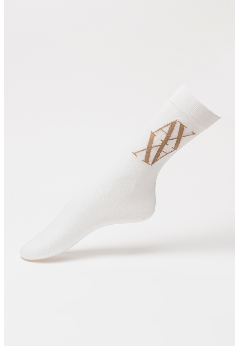 Sosete lungi cu imprimeu logo