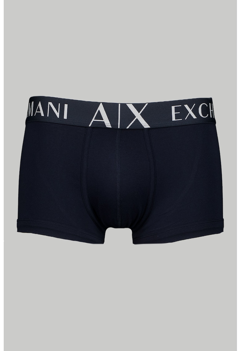 Boxeri cu banda logo in talie - Albastru ultramarin