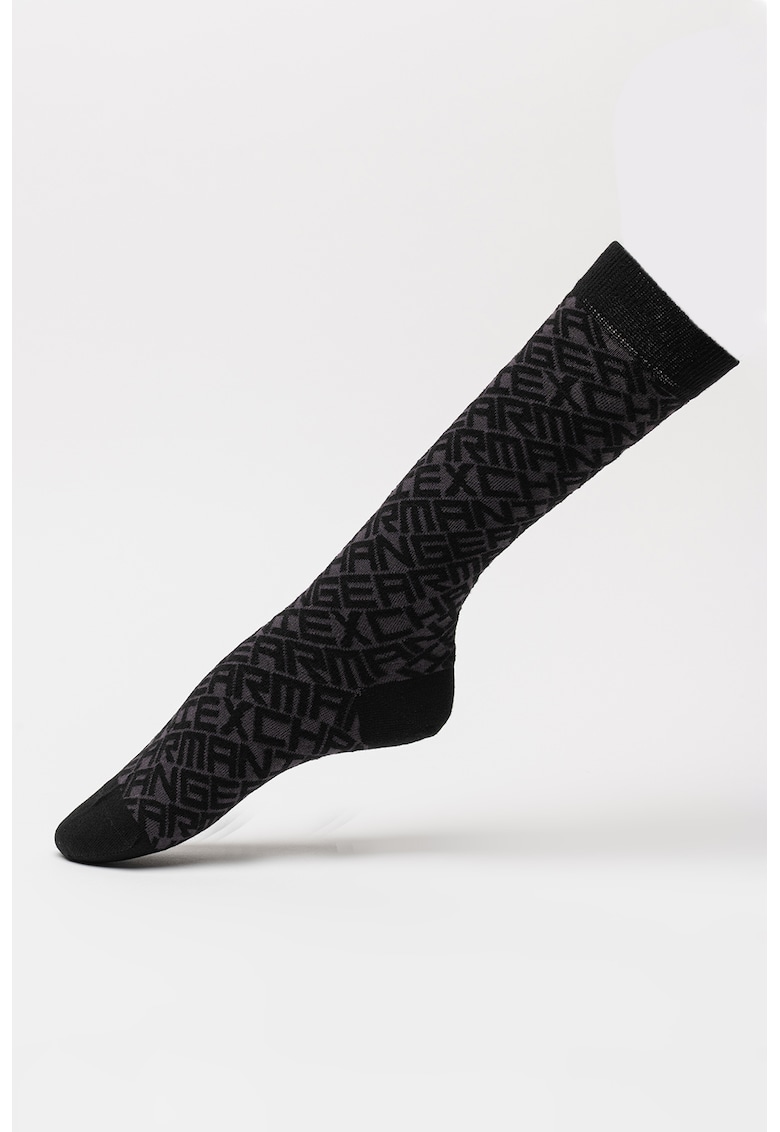 Sosete lungi cu imprimeu logo