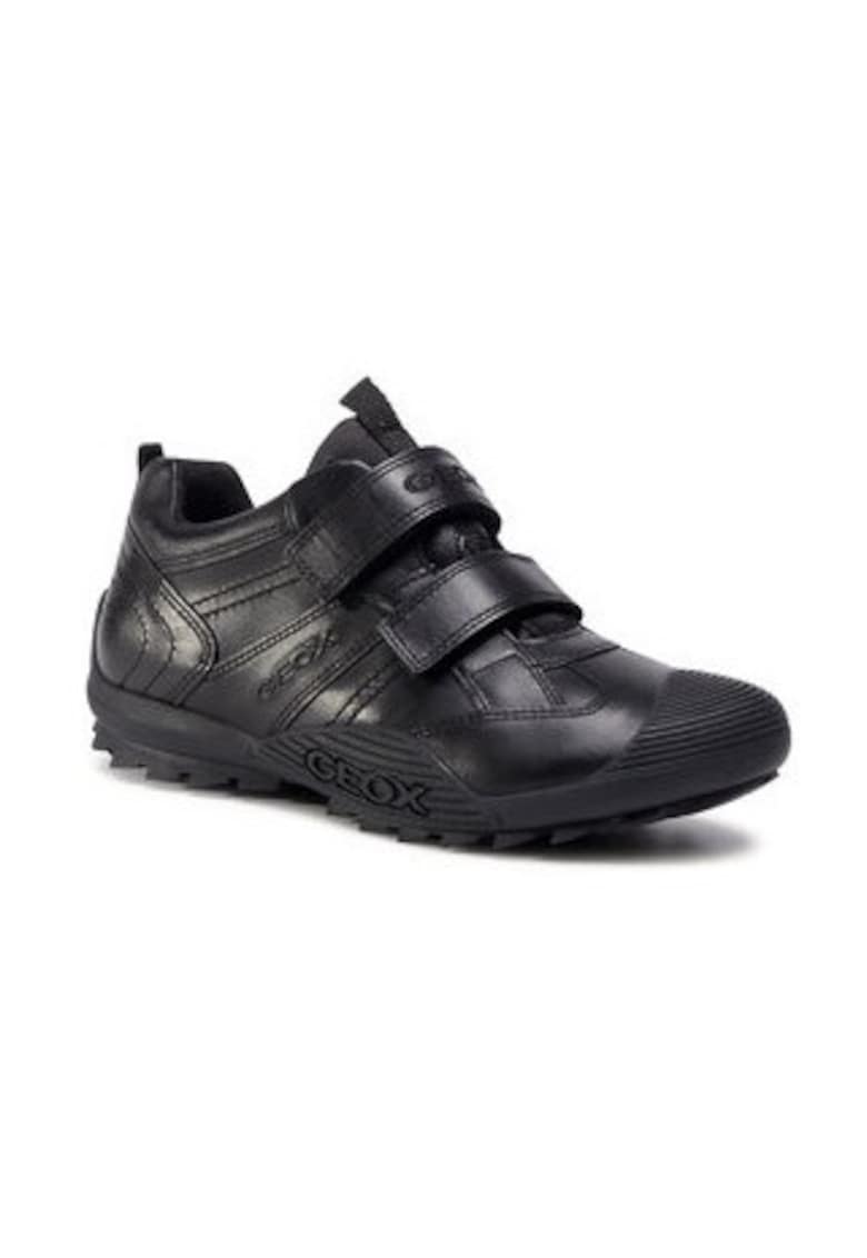 Pantofi sport barbati 206977007 - Piele naturala - Negru - Negru