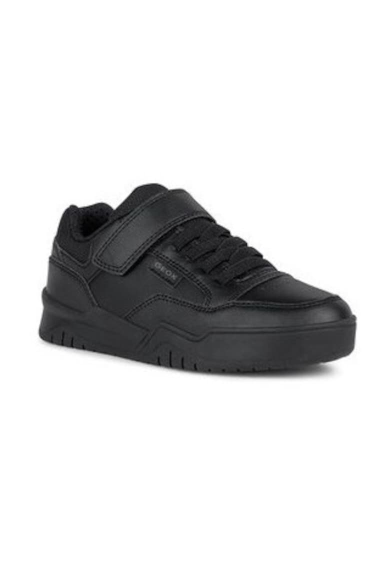 Geox Pantofi sport barbati 302497805 - Piele ecologica - Negru - Negru