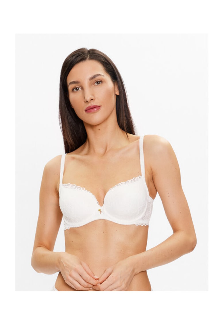 Sutien dama - 302604470 - Poliamida - Alb - Alb