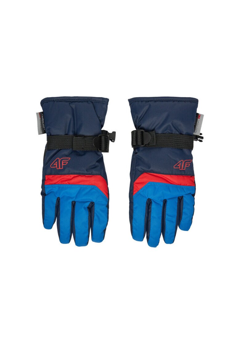 Manusi sport model 4FJWAW24AFGLM129 - albastru - material plastic -
