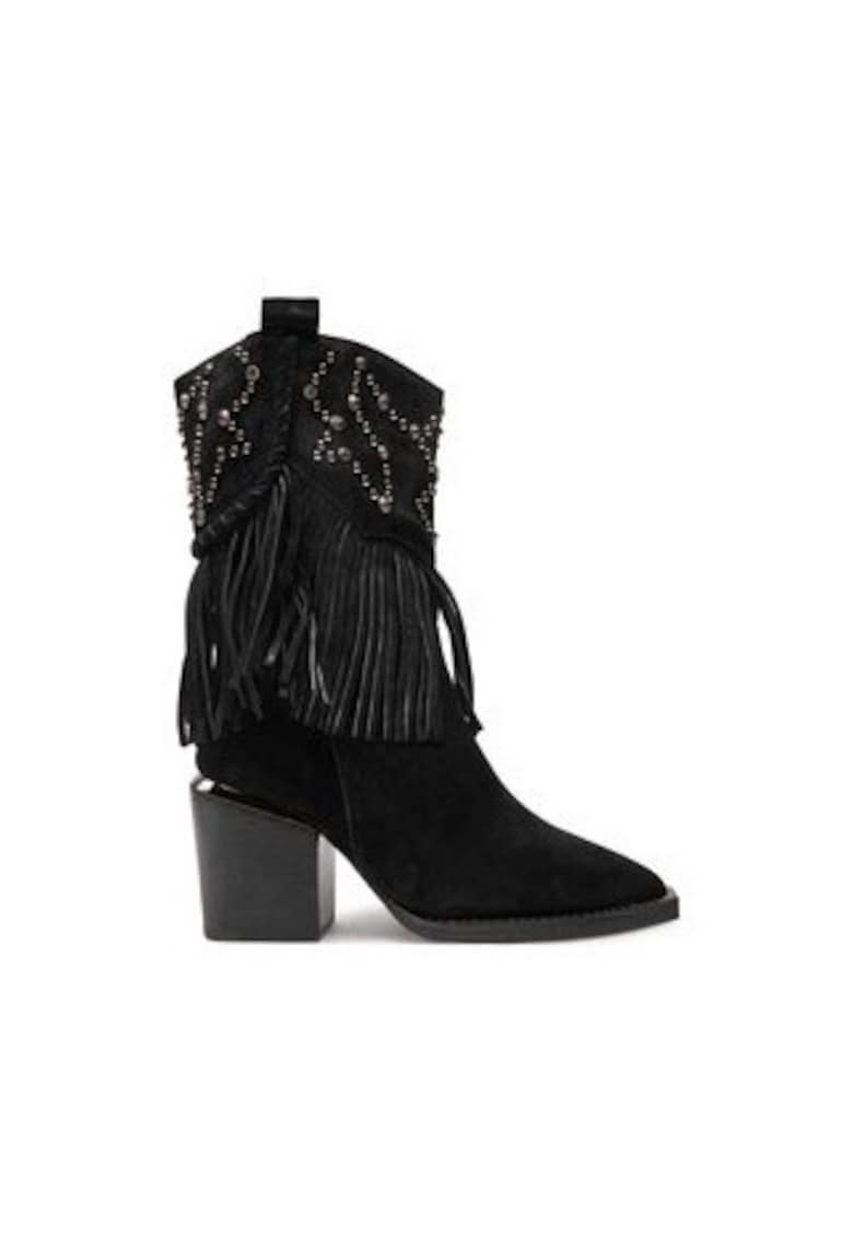 de cowboy  negru - piele naturala de cowboy  negru - piele naturala