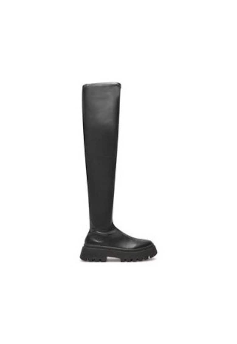 Cizme piele negru - Negru