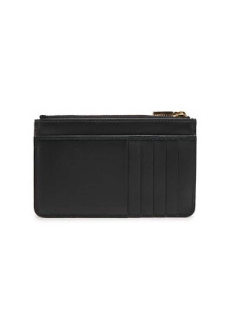 Portofel dama Etui carduri - negru - plastic - OS