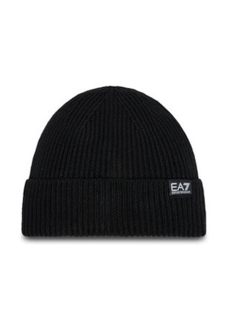 Caciula beanie unisex - Emporio Armani acril - negru - S Caciula beanie unisex - Emporio Armani acril - negru - S