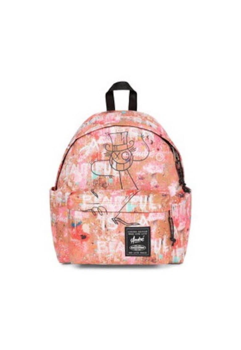 Rucsac dama  poliester - 30x18x40 cm - Portocaliu