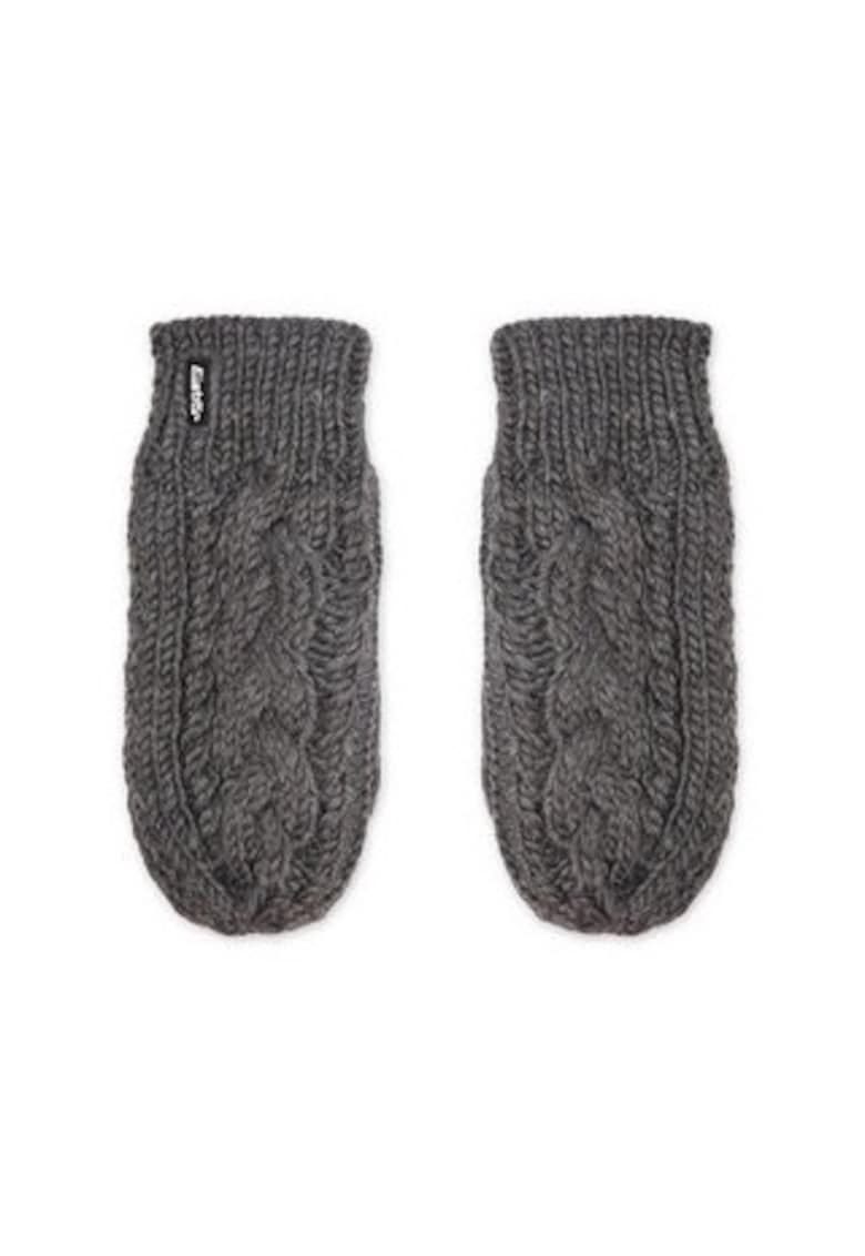 Manusi dama Afra - gri - material sintetic