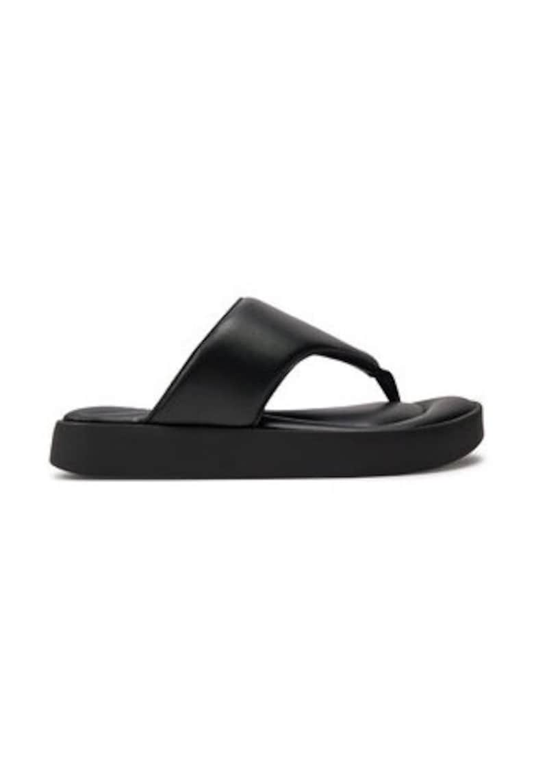 Slapi dama negru - plastic -