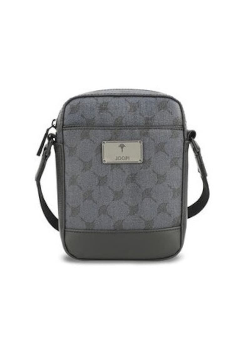 Geanta barbati - granat - piele ecologica - 14.5 x 19.5 x 5 cm