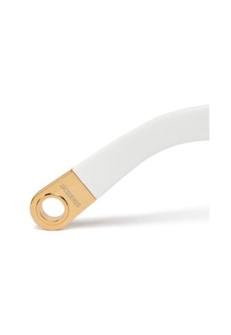 Ochelari de soare dama JAC5C2SUN - alb/auriu - plastic