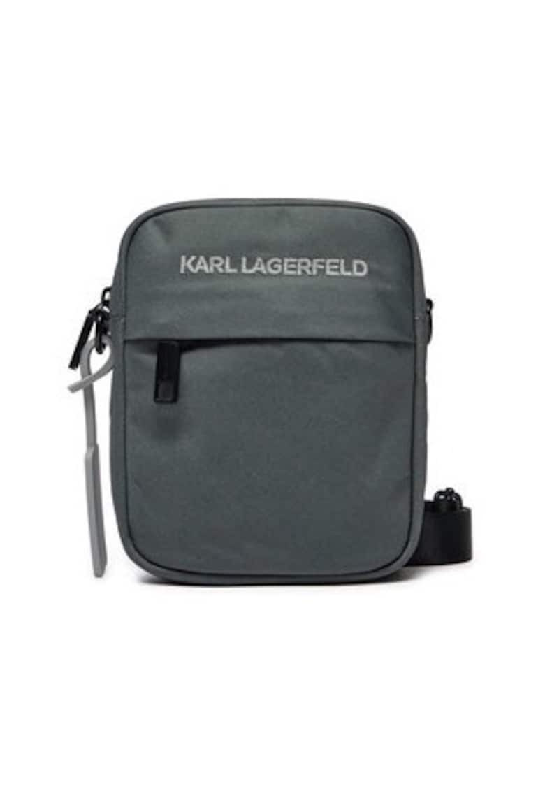 Geanta dama gri - material sintetic Geanta dama gri - material sintetic