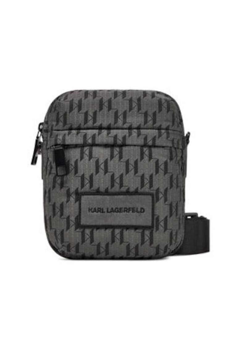 Geanta dama gri - material sintetic