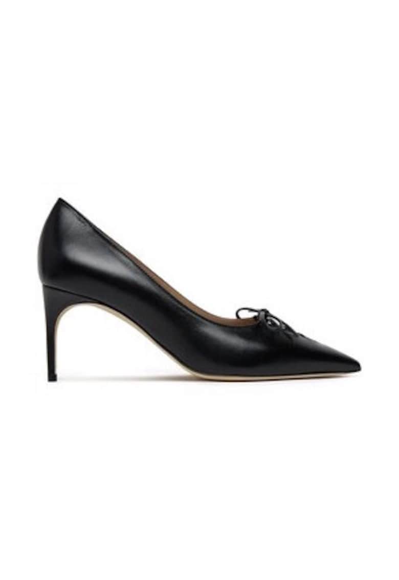 Pantofi dama Hedy 70-2 - piele naturala - negru - Negru