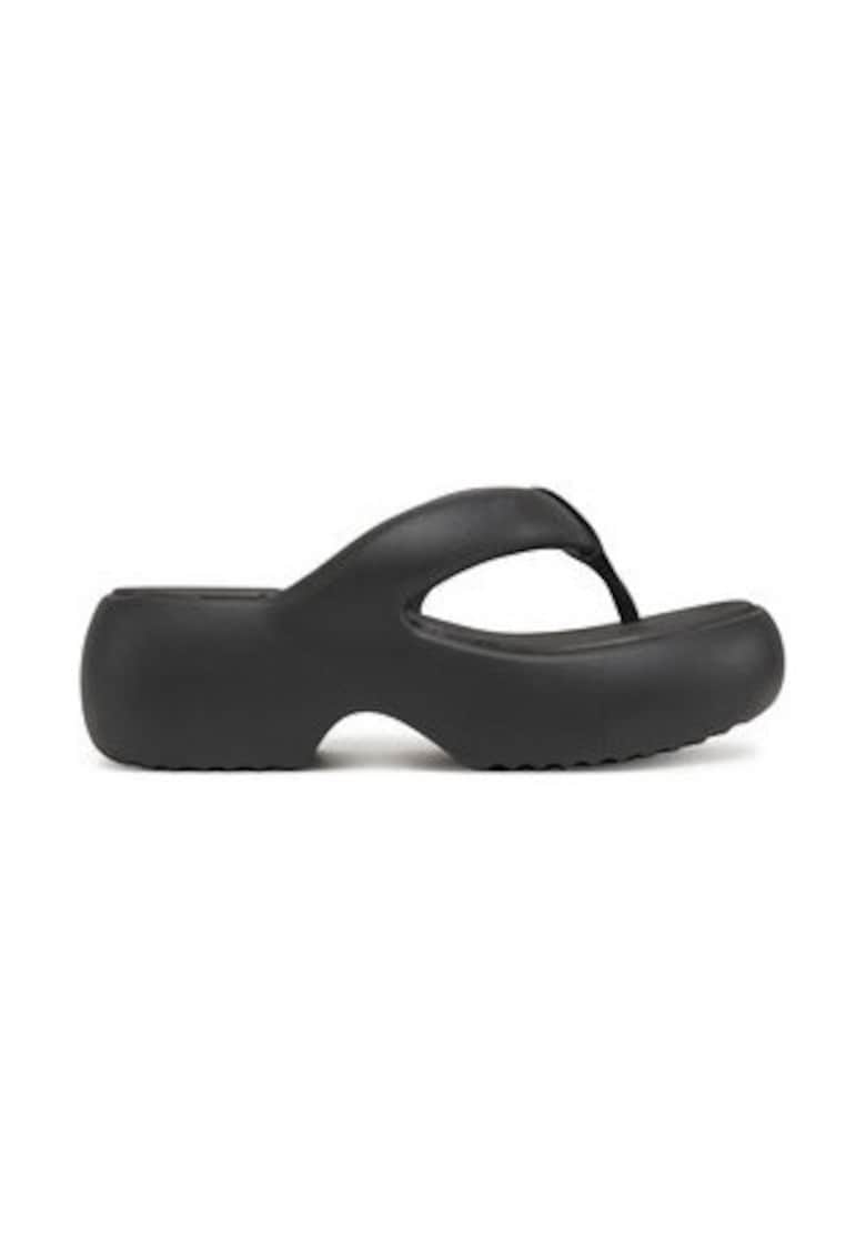 Slapi dama  Free Fuzzy Platform - negru - plastic