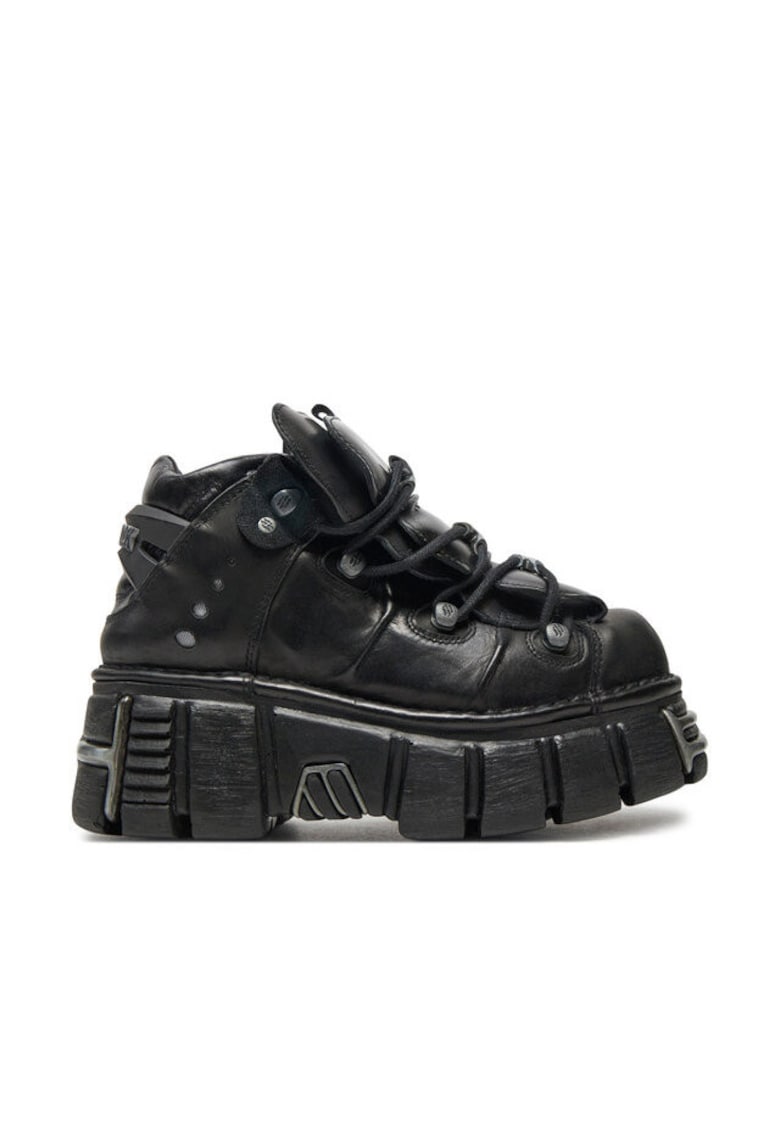 Ghete barbati piele naturala - negru - Negru