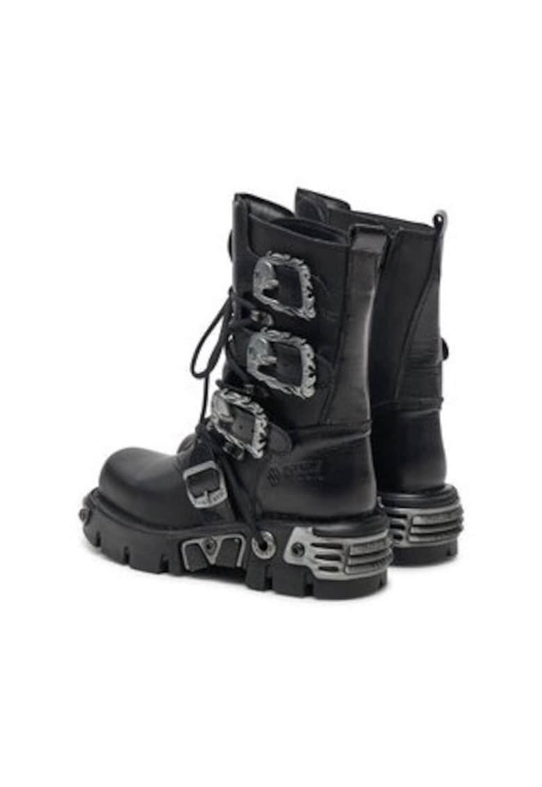 Ghete dama piele naturala - negru - 36 Ghete dama piele naturala - negru - 36