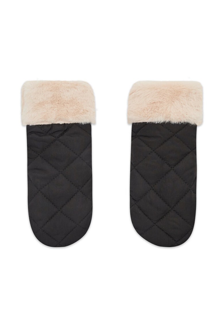 Manusi dama Evita 17118179 - negru - material sintetic