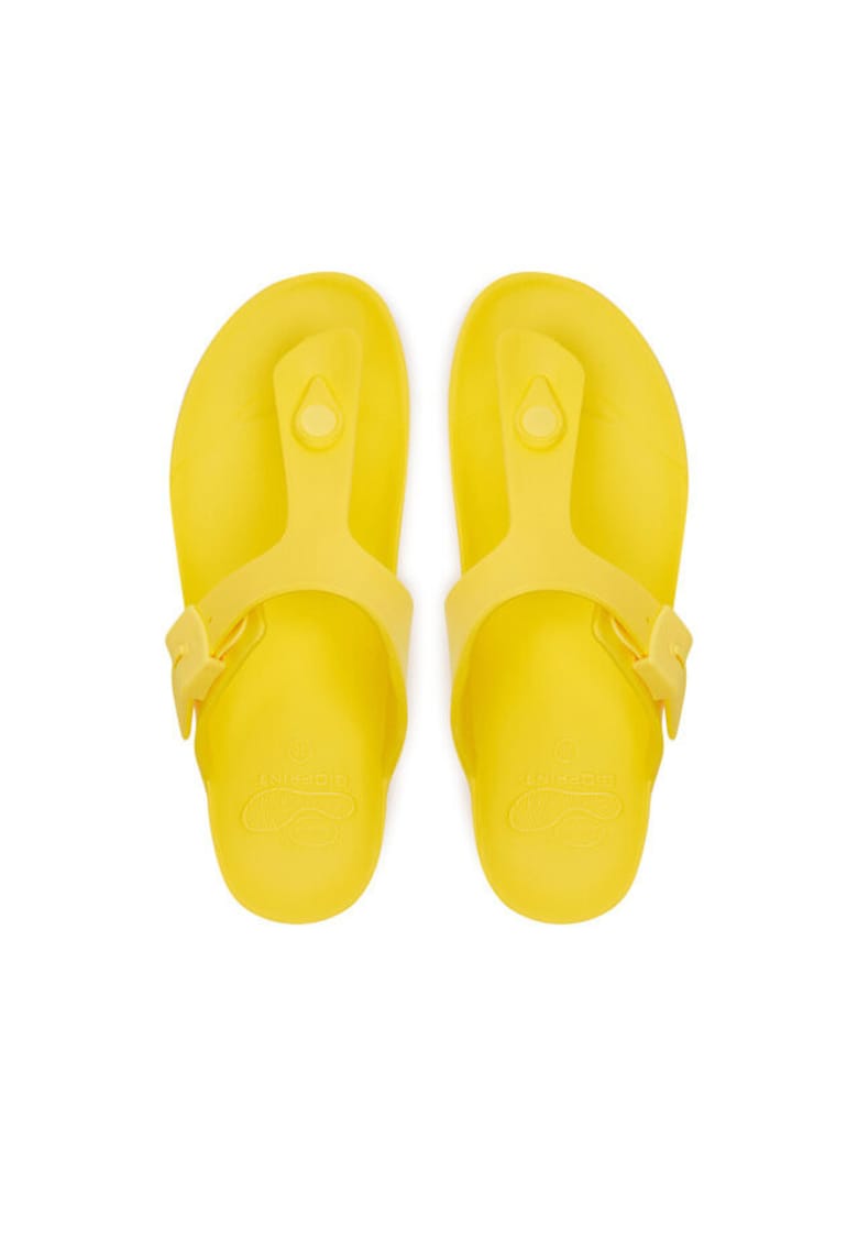 Slapi dama - galben - plastic - Galben