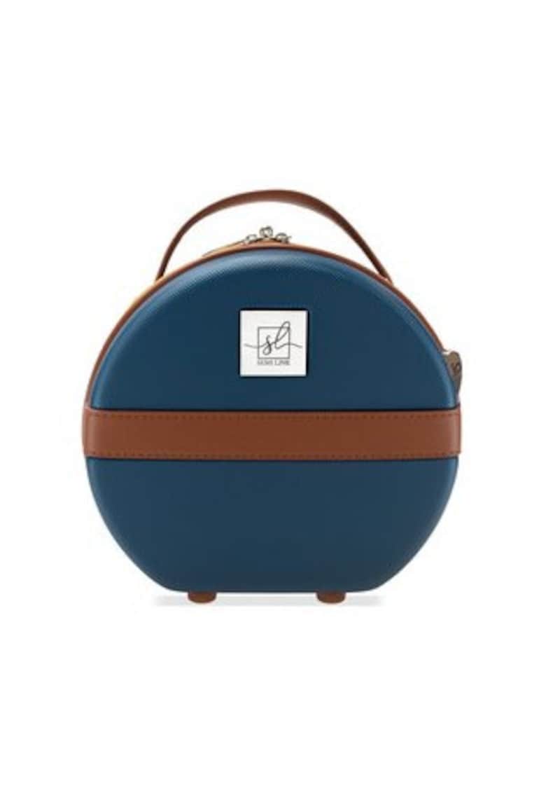 Geanta dama -  bleumarin - material plastic