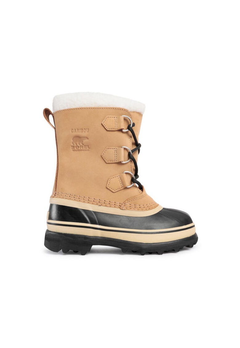 Ghete copii 207588776 - Piele naturala - Maro - Maro