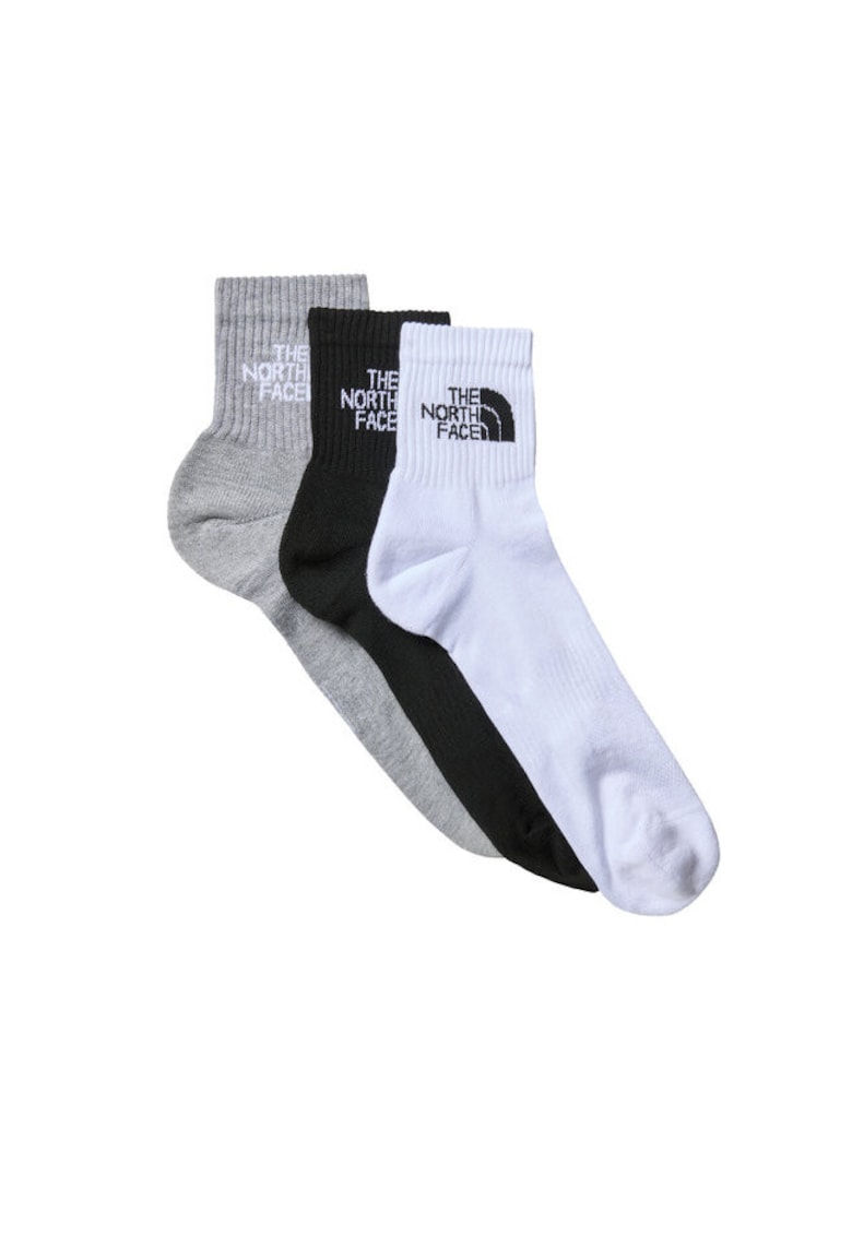 Sosete sport -NF0A882G3OW1 - model sport - cu pereti mici - 3 bucati - multicolor