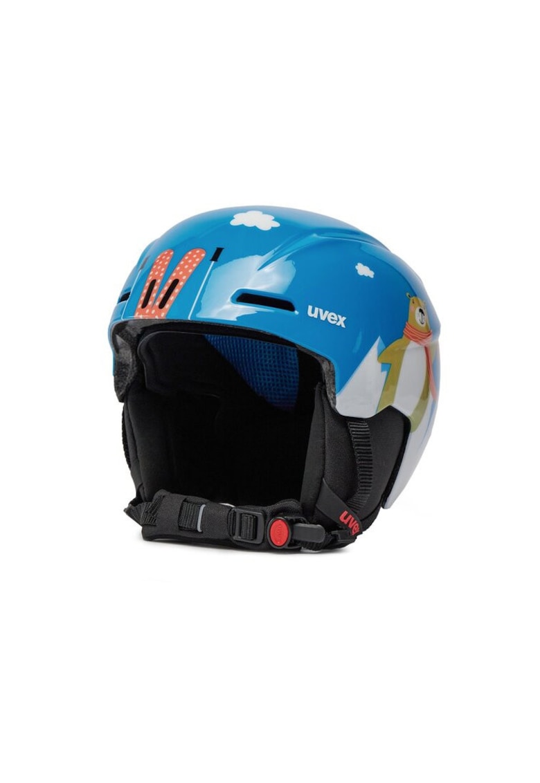 Casca de protectie sport Viti - albastru - plastic