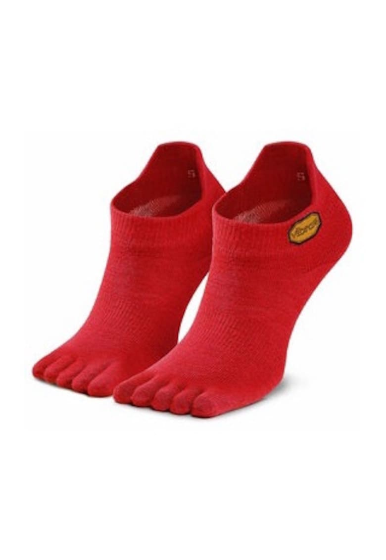 Sosete cu degete - material sintetic - rosu -