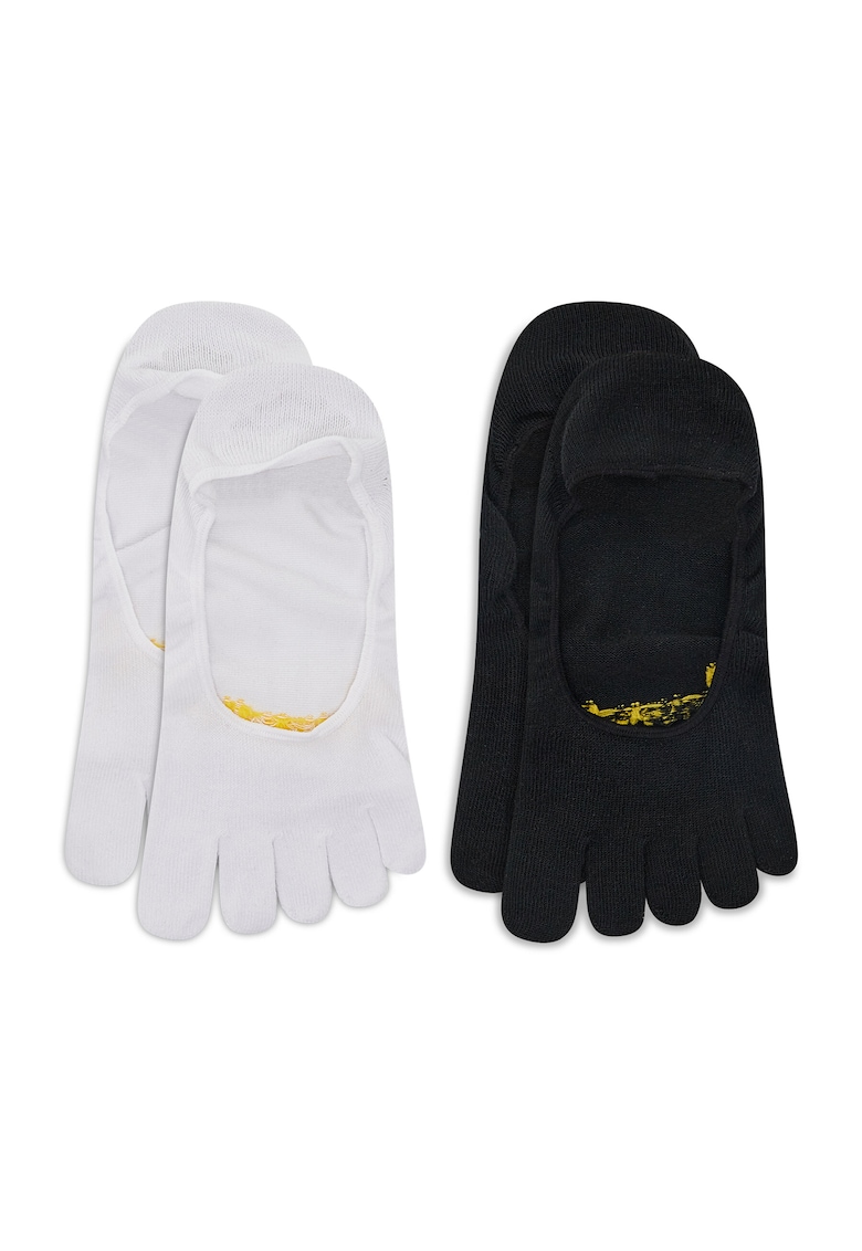 Set de 2 perechi de picioare unisex Ghost S15G12P Alb - plastic -