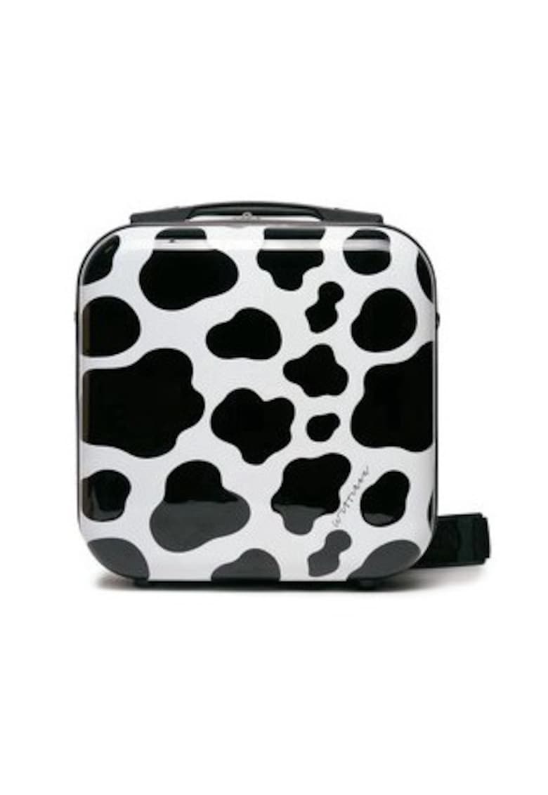 Geanta dama  alb/negru - material plastic Geanta dama  alb/negru - material plastic